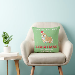 Cojín Decorativo Mis Navidades Pajama Feliz Navidad a la familia