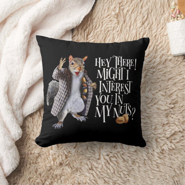 Cojín Decorativo Mis nueces de ardilla (Manta)