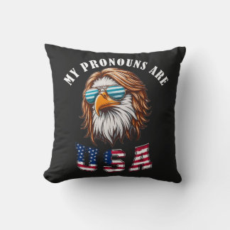 Cojín Decorativo Mis Pronombres Son USA