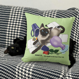 Cojín Decorativo Mischief Cat