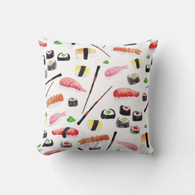 Cojín Decorativo Miso hambriento (Anverso)