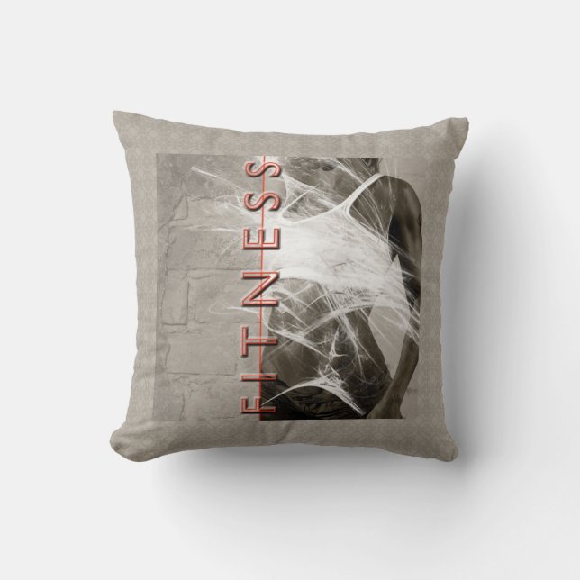 Cojín Decorativo Miss Fitness - Pillow (Anverso)