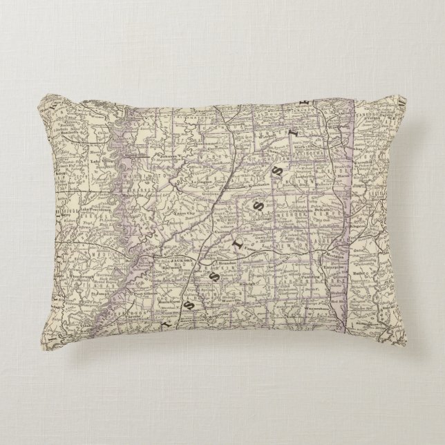 Cojín Decorativo Mississippi 9 (Anverso)