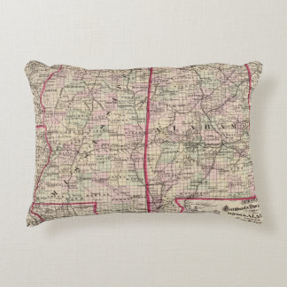 Cojín Decorativo Mississippi y Alabama