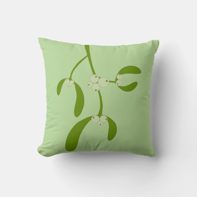 Cojín Decorativo Mistletoe Reversible (Anverso)