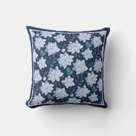 Cojín Decorativo Mitternachtsblüte -