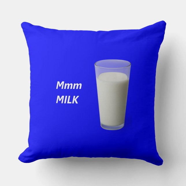 Cojín Decorativo Mmm MILK (Anverso)