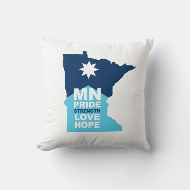 Cojín Decorativo MN Strong  (Anverso)