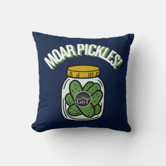 Cojín Decorativo Moar Pickles! Throw Pillow