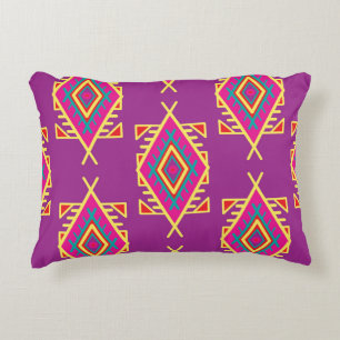 Cojín Decorativo Moda Boho: Ornamento étnico sin foco