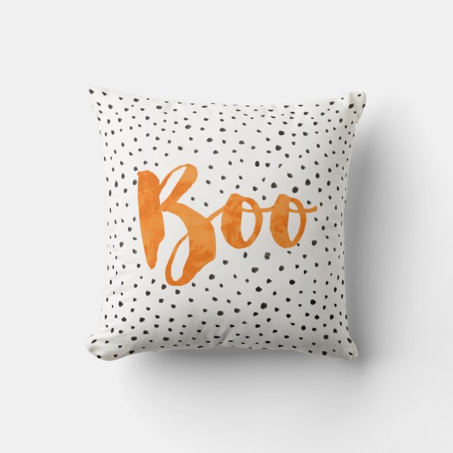 Cojín Decorativo Moda Boo Halloween Doted Pillow (Anverso)
