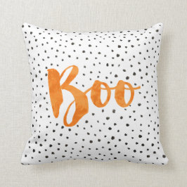 Cojín Decorativo Moda Boo Halloween Doted Pillow
