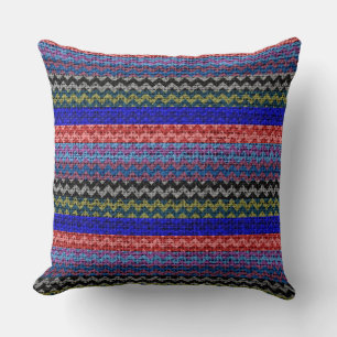 Cojín Decorativo Moda Chevron Burlap Rustic #15