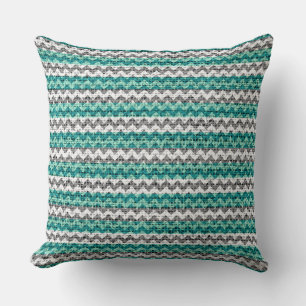 Cojín Decorativo Moda Chevron Burlap Rustic #9