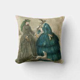 Cojín Decorativo Moda de la era victoriana
