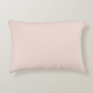 Cojín Decorativo moda elegante de color rosa sólido sólido negro mi