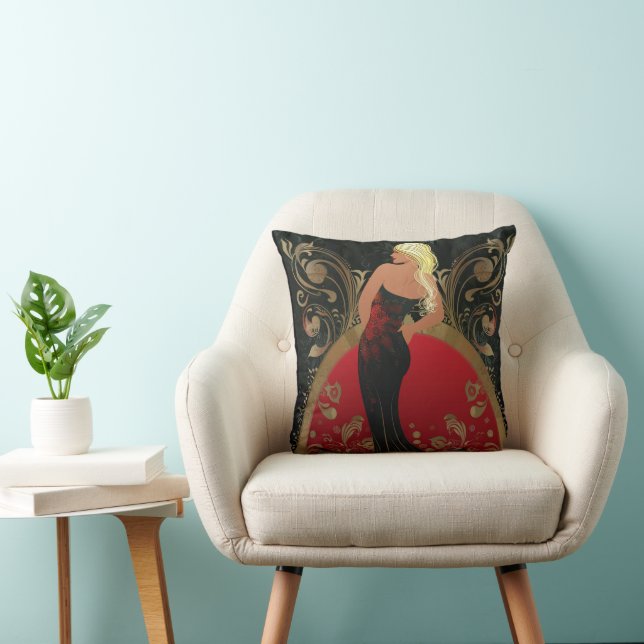 COJÍN DECORATIVO MODA-ESQUE #4 (Silla)