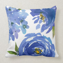 Moda Floral Azul Girona Peonies Hidrangeas