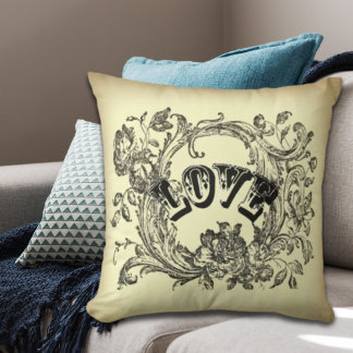 Cojín Decorativo moda giratoria florece swirl colores pastel victor