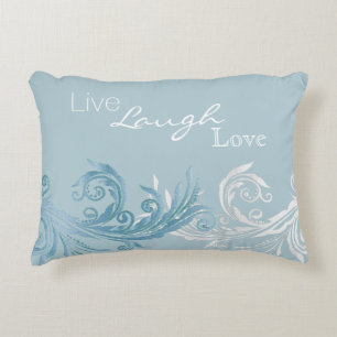 Cojín Decorativo Moda Ice Azul Flourier Aluminio
