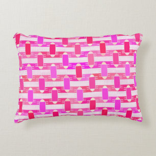 Cojín Decorativo Moda industrial Art Decó - rosa, fucsia, orquídea