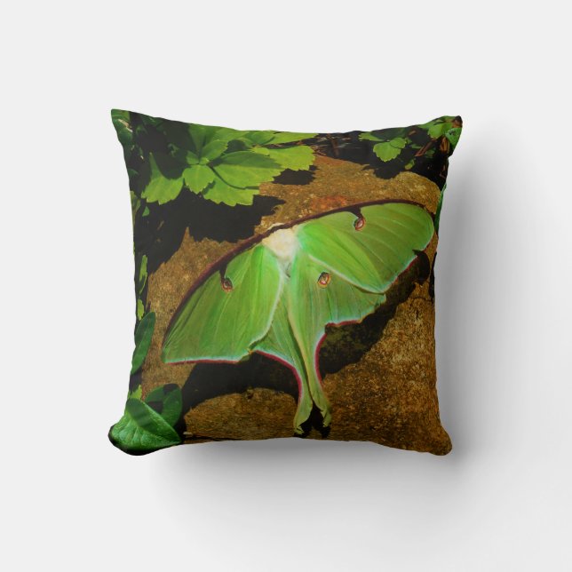 Cojín Decorativo Moda Luna Verde (Anverso)