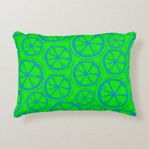 Cojín Decorativo Moda Neon Lemon Slice Boho
