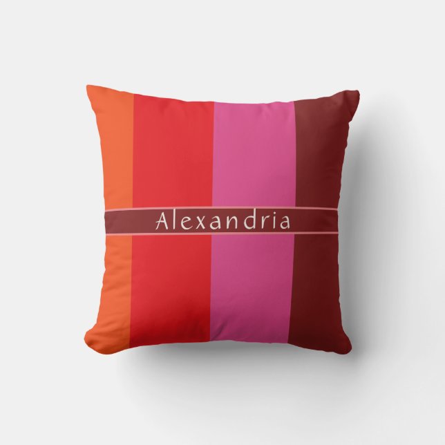 Cojín Decorativo Moda personalizada estrangulada (Anverso)