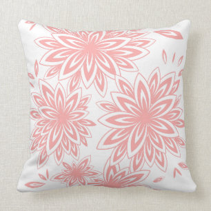 COJÍN DECORATIVO MODA PILLOW_04 RUBOR PINK/WHITE FLORAL