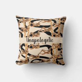 Cojín Decorativo Moda Salvaje y sin arrepentimientos Regalo de Juev