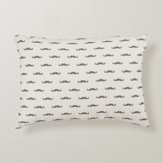 Cojín Decorativo Modelo 3 del inconformista del bigote (Anverso)