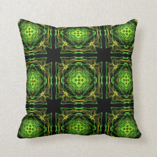 Cojín Decorativo modelo abstracto del fractal
