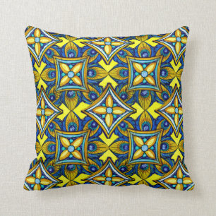 Cojín Decorativo Modelo alegre de la cerámica