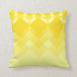 Cojín Decorativo Modelo amarillo del diseño