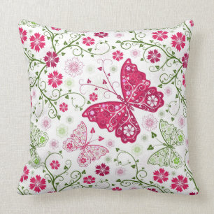 Cojín Decorativo Modelo blanco floral