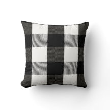 Modelo blanco y negro de la franela de la tela