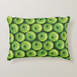 Cojín Decorativo Modelo con las manzanas verdes