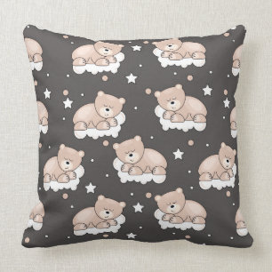 Cojín Decorativo modelo con pequeño dormir del oso