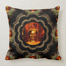 Cojín Decorativo Modelo de la mandala de Buda del Hippie de la