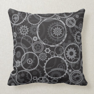 Cojín Decorativo Modelo de las ruedas dentadas