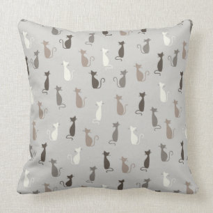 Cojín Decorativo Modelo de los gatos