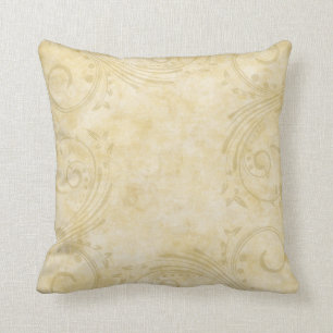 Cojín Decorativo Modelo de marfil bonito del damasco