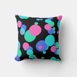 Cojín Decorativo Modelo de resumen de burbujas