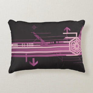 Cojín Decorativo Modelo de semitono técnico