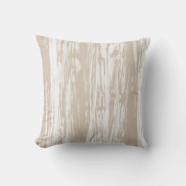 Cojín Decorativo Modelo del Driftwood - moreno de color topo y