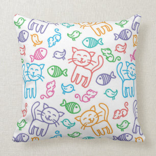 Cojín Decorativo modelo del gato