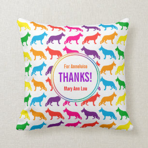 Cojín Decorativo Modelo del perro de pastor alemán