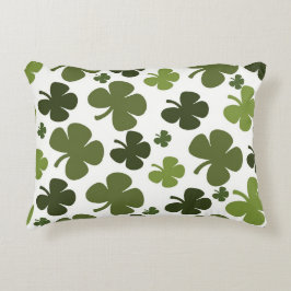 Cojín Decorativo Modelo del trébol de cuatro hojas