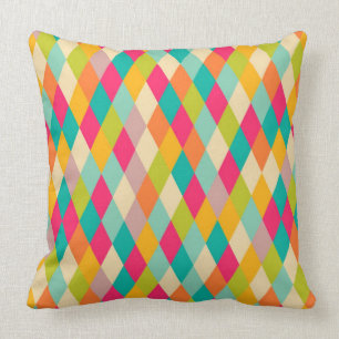 Cojín Decorativo Modelo del vintage del Harlequin