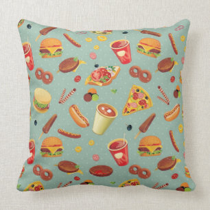 Cojín Decorativo Modelo elegante de los alimentos de preparación